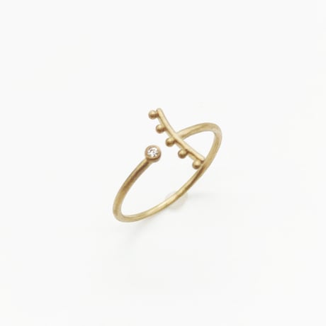 shooting star ring