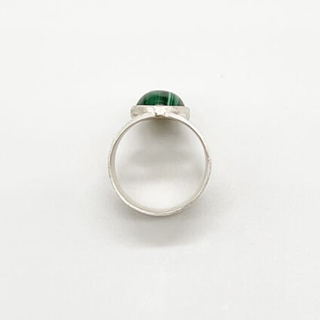 point ring (Malachite)SV925　15号