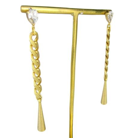 cone pierced earrings