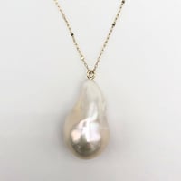 primitive necklace(baroque pearl)