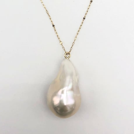 primitive necklace(baroque pearl)