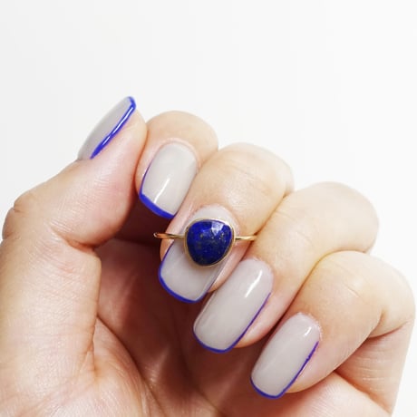 primitive ring (Lapis Lazuli)　9号