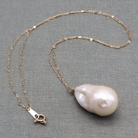 primitive necklace(baroque pearl)