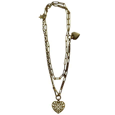 memory necklace  / heart