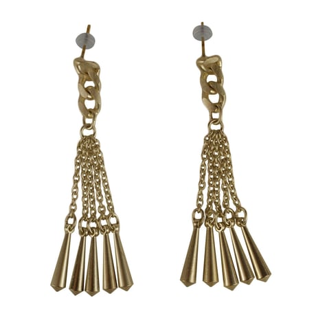 cone pierced earrings