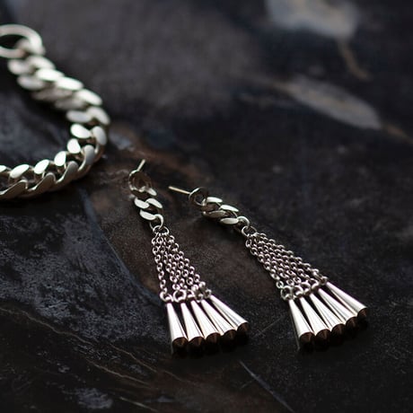 cone pierced earrings