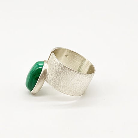 point ring (Malachite)SV925　17号