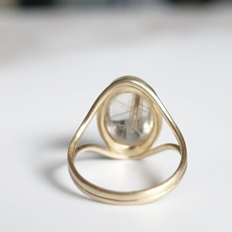 primitive ring (ルチルクォーツ）13号