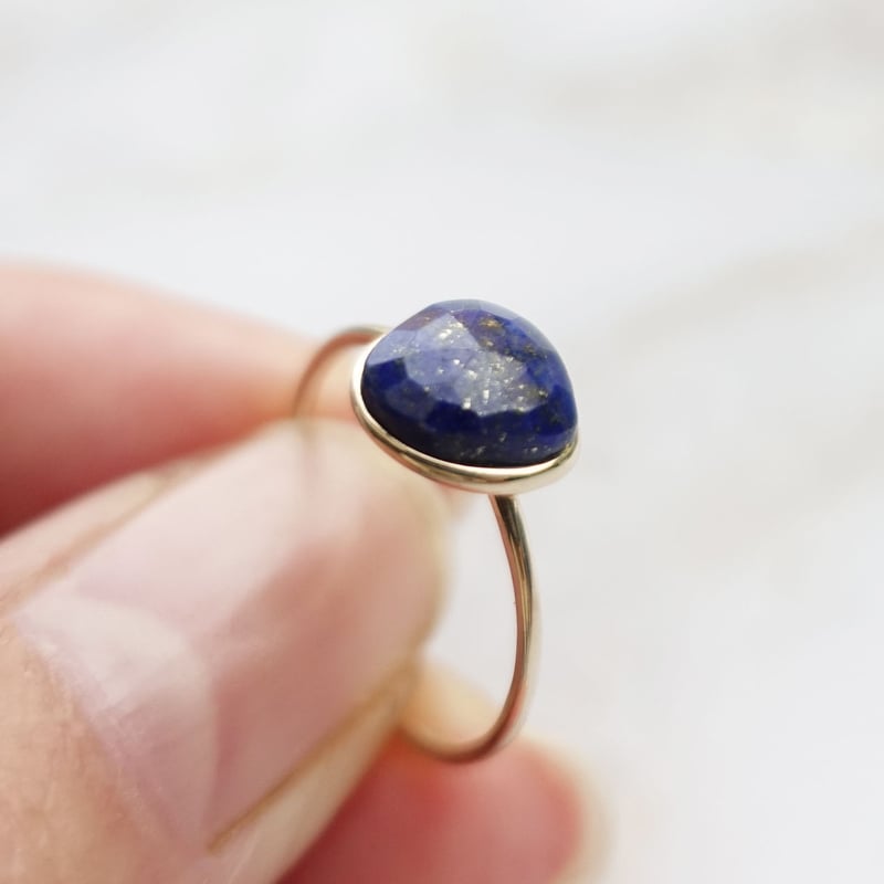 primitive ring (Lapis Lazuli) 9号 | LISRIQUE primitive ring (Lapis Lazuli) 9号 | LISRIQUE