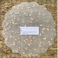 Luisacevese Tea mat wood chip beige