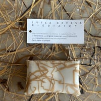 Luisa Cevese raffia pr coin case