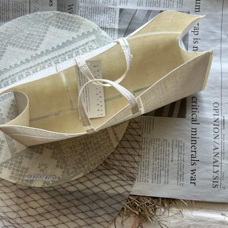 Luisa Cevese  canapa patch bag