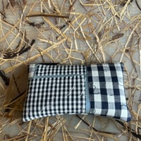 Luisa Cevese  gingham cotton  pouch