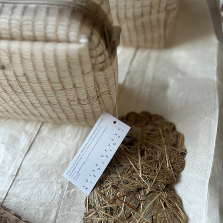 Luisa Cevese hemp pu  pouch