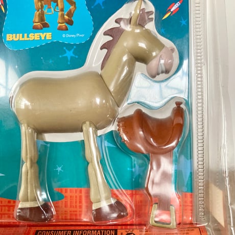 Disney TOY STORY2 BULLSEYE Mattel トイストーリー2 ブルズアイ ベンダブル