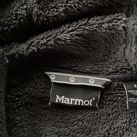 Marmot フリース パーカー WOMENS-S 1990s ／ブラック
