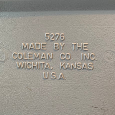Coleman coolerbox 1994年1月製 Coleman x MOTOROLA コールマン モトローラ クーラーボックス 1990年代 希少貴重 vintage