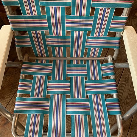 LAWN CHAIR VINTAGE 1960〜1970年代／ブルー系