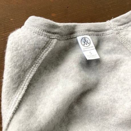 ALTERNATIVE APPAREL オルタナティブ アパレル エコフリース ラグラン スウェット