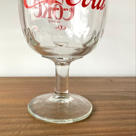 ヴィンテージ Coca-Cola コカ・コーラ 脚つきグラス②