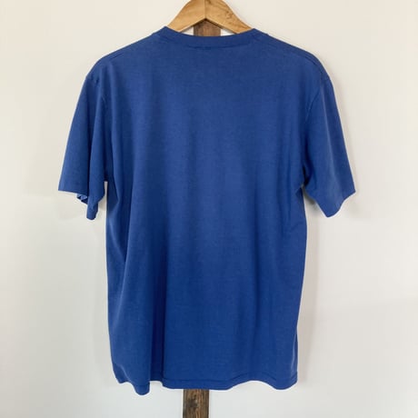 Disney Mickey Mouse ミッキー S/S TEE ／ブルー FLORIDA 1990s