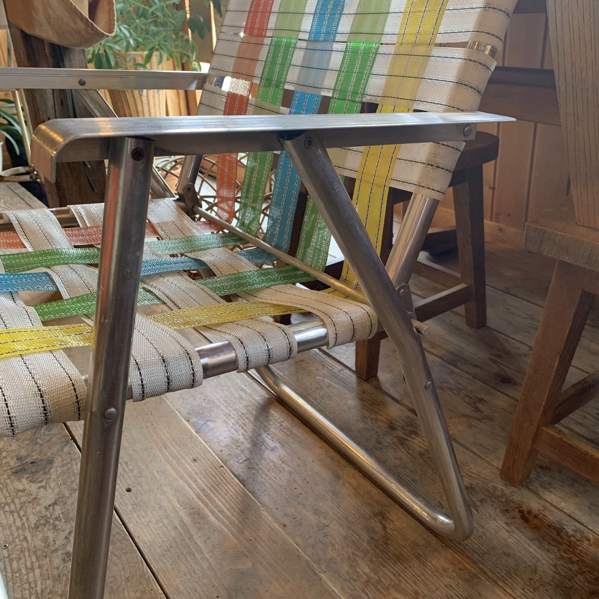 LAWN CHAIR VINTAGE 1970年〜1980年代 ホワイト系 | MILMOUN