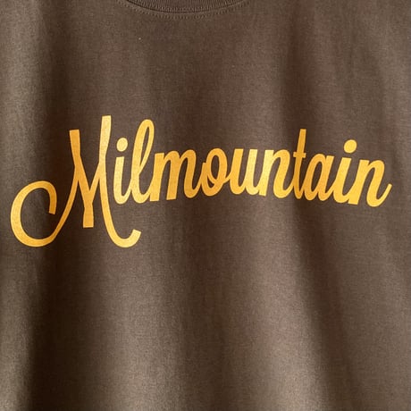 Milmountain 6.2oz S/S TEE SanDiego／ブラウン