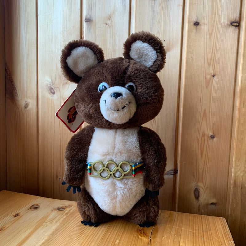 MISHA MOSCOW OLYMPIC GAMES 1980 vintage ミーシャ 19