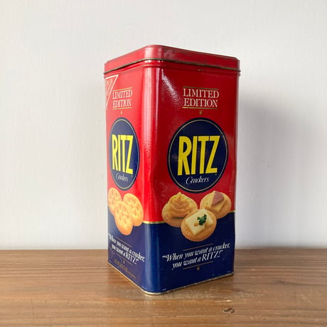 NABISCO RITZ ナビスコ リッツ ティン缶 1980s