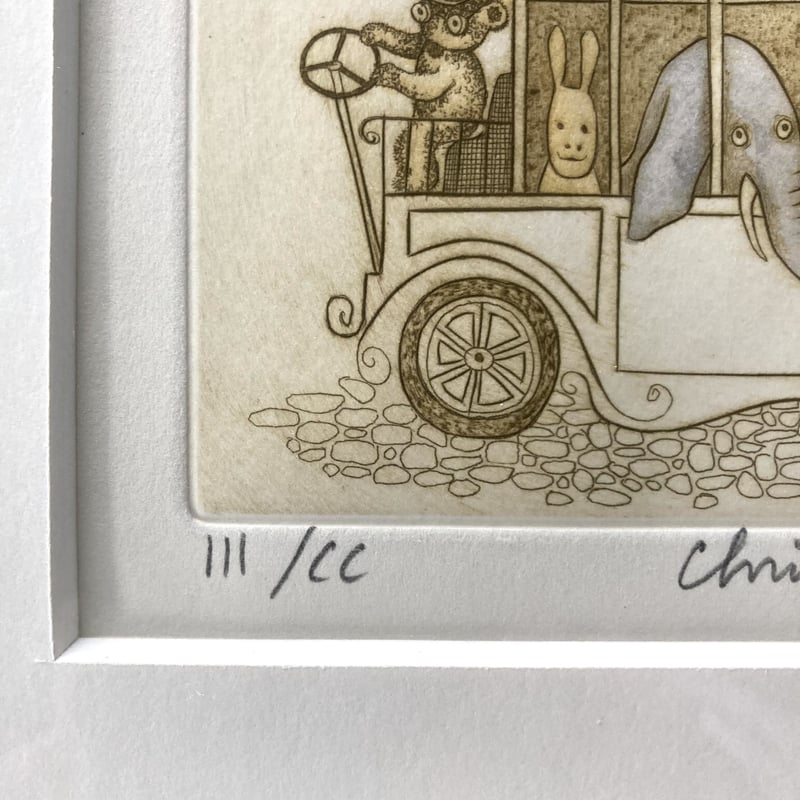 Christine Chagnoux リトグラフ 1970s | MILMOUNTAIN STORE