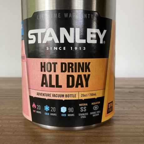 STANLEY Vacuum Bottle／シルバー0.73ℓ