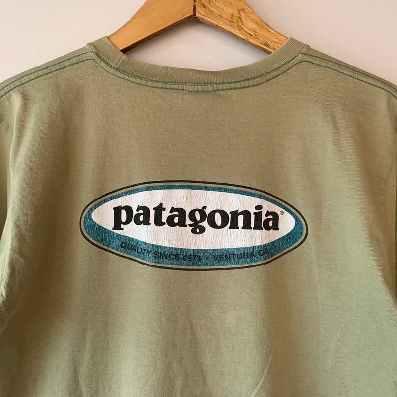 patagonia 1990s OVAL beneficial USA 希少貴重 S/S パタ