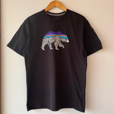 patagonia  BACK FOR GOOD BEAR S/S  パタゴニア オーガニックコットン 熊 ベアー VINTAGE