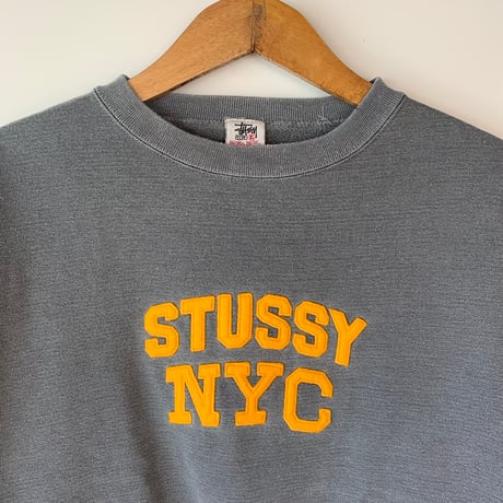 STUSSY 1990s 白タグ SWEAT SHIRT L OLD STUSSY made in USA vintage  オールドステューシー ショーンステューシー