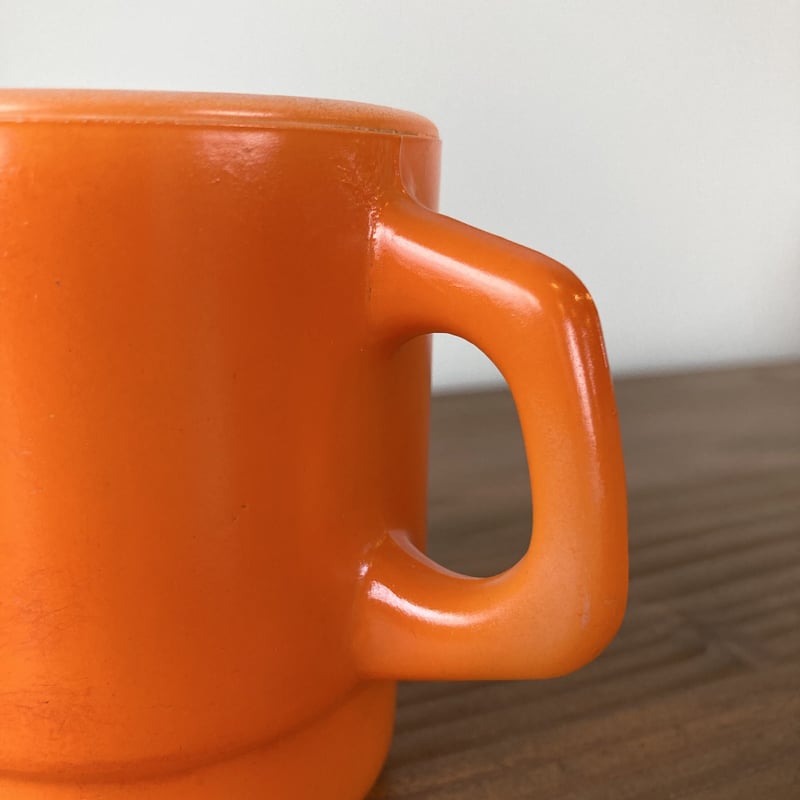 ファイヤーキング Fire-King スタッキングマグ FLORIDA（オレンジ）Coffee Break