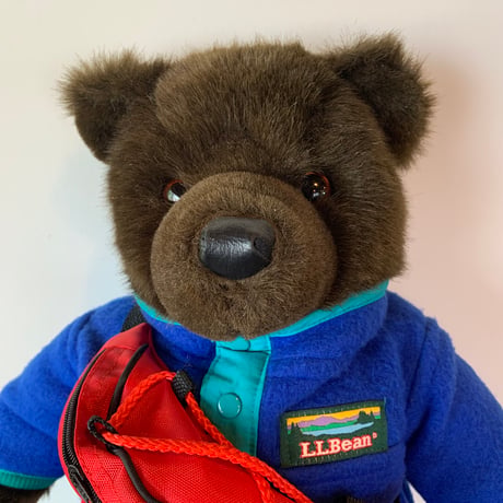 L.L.Bean Classic Bean Bear 1980s vintage