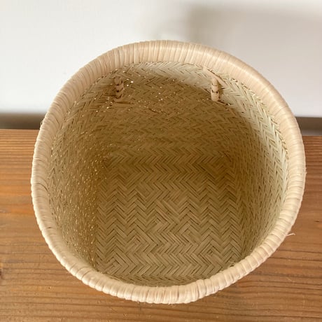 スズ竹 すず竹 つぼけ かご／岩手県一戸 鳥越竹細工