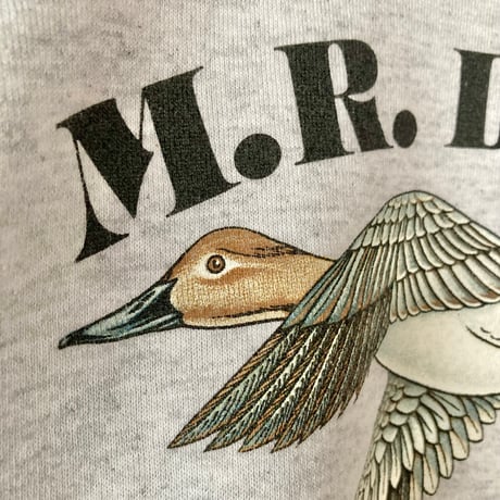 M.R.DUCKS 鳥プリント スウェット Lee U.S.A. 1990s