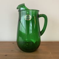 ANCHOR HOCKING ANCHORGLASS Forest Green アンカーホッキング フォレストグリーン ピッチャー