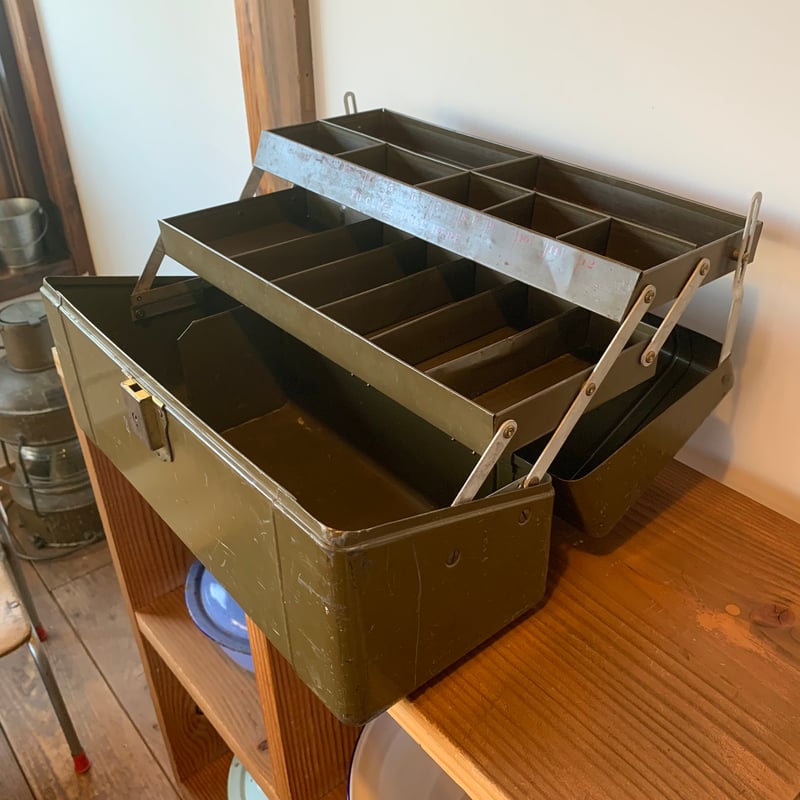 HEDDON TACKLE BOX 1940s made in USA ヘドン タックル ボッ