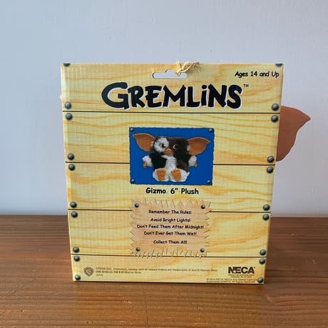 GIZMO GREMLINS DANCING PLUSH DOLL with sound NECA ギズモ グレムリンズ ダンシングギズモ vintage NOS デッドストック ぬいぐるみ
