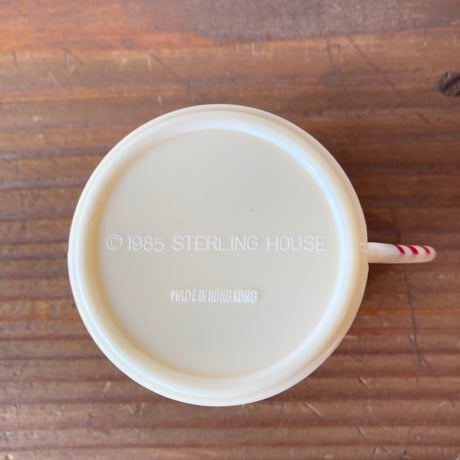 U.S.A.ヴィンテージ プラスチック マグカップ STERLING HOUSE 1985年／サンタクロース