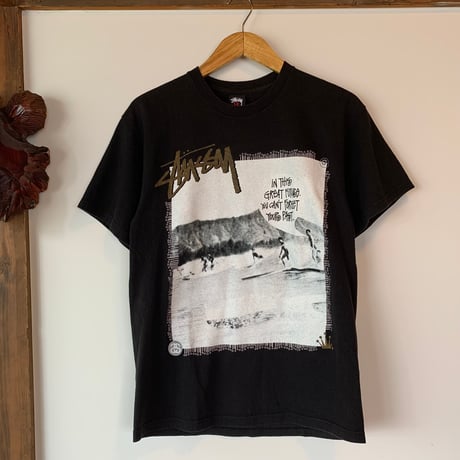 STUSSY 2000s OLD SURF S/S TEE  OLD STUSSY vintage