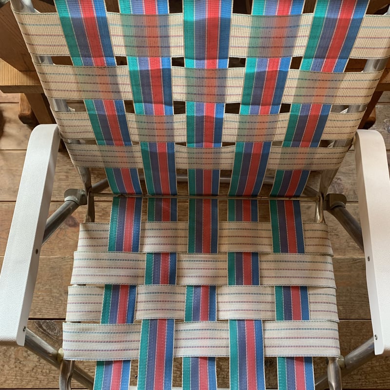LAWN CHAIR VINTAGE 1970年〜1980年代 ホワイト系 | MILMOUN