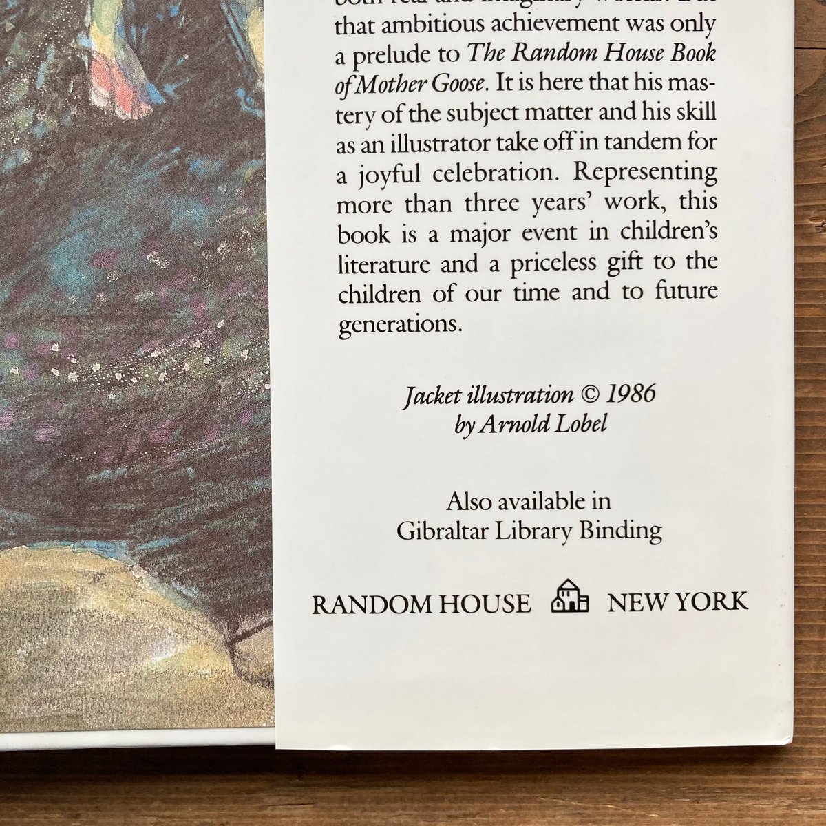 THE RANDOM HOUSE BOOK OF MOTHER GOOSE／ARNOLD LO...