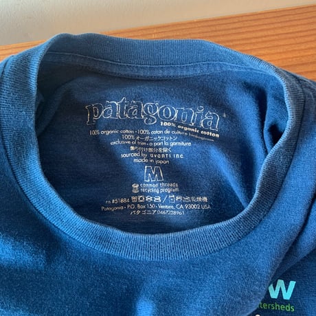 patagonia free to flow JAPAN ② 希少貴重 パタゴニア 環境保護 日本 VINTAGE