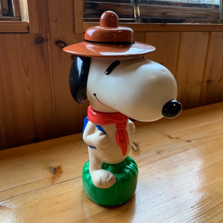 SNOOPY スヌーピー シャンプーボトル ボーイスカウト キャンプ 1970s