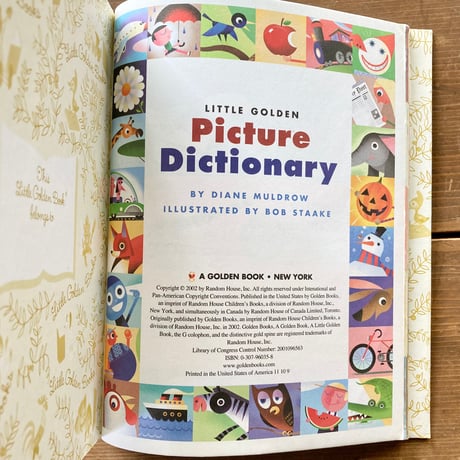 LITTLE GOLDEN Picture Dictionary／DIANE MULDROW　BOB STAAKE