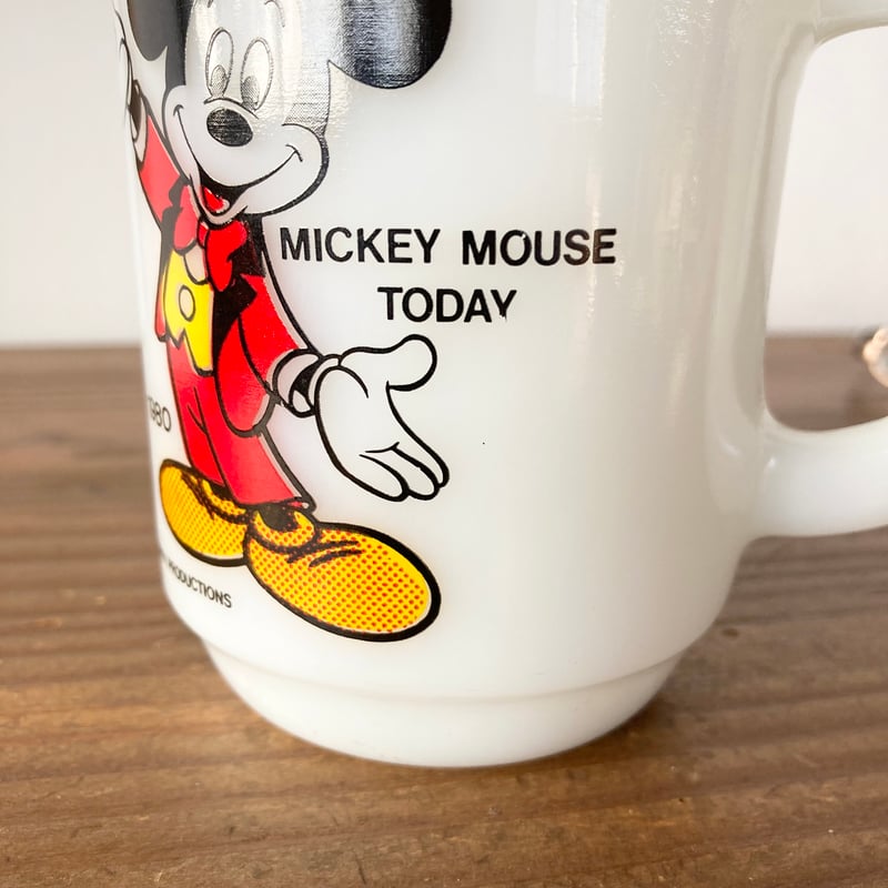 FIRE KING ANCHOR HOCKING Disney Mickey Mouse To