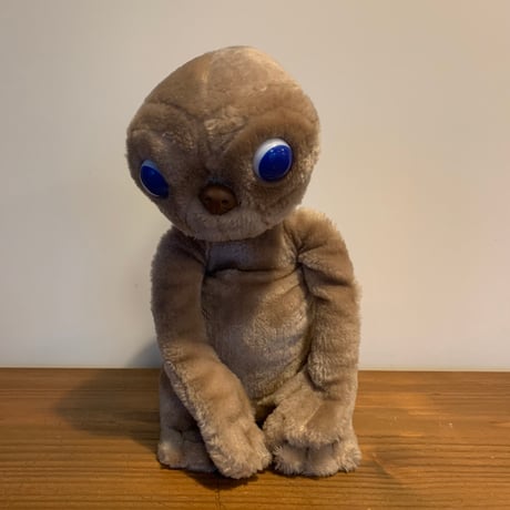 E.T. ぬいぐるみ② blue eye 1982年 青目 初期 ヴィンテージ KAMAR SHOWTIME 1982 vintage